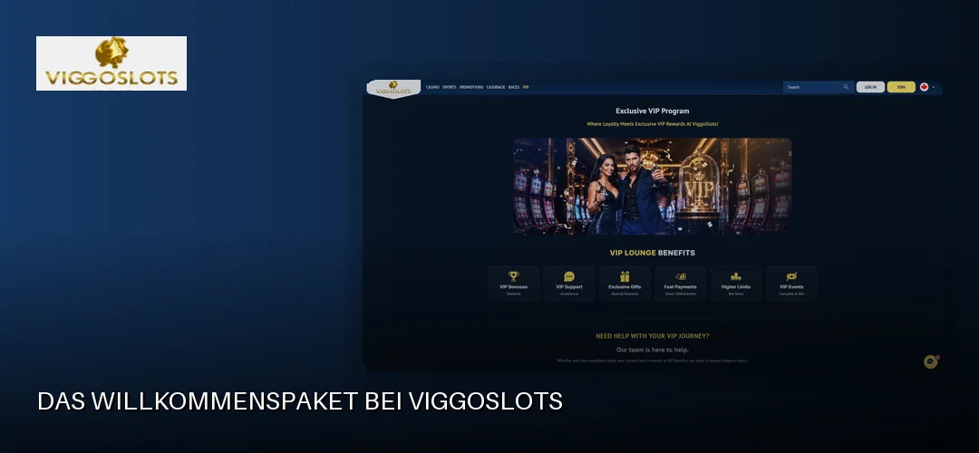 Viggoslots promotional banner